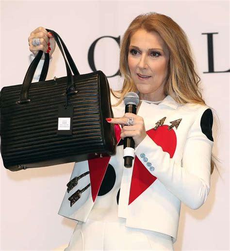 celine dion bags bugatti|Celine Dion handbags.